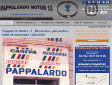 Tablet Screenshot of motos13.fr